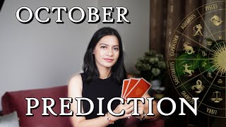 OCTOBER Horoscope 2023  All 12 Zodiac Sign October Monthly Horoscope October Tarot Reading [upl. by Gula]