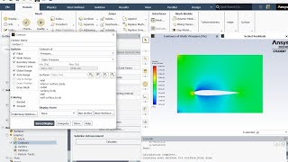 ANSYS Simulation of a Symmetrical airfoil NACA 0012 using rectangular domain [upl. by Blossom]