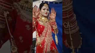 arohibeautyparlour powayan bridalmakeup 👍 subscribe 🙏 [upl. by Temple]