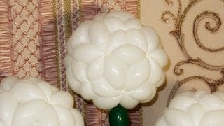 Одуванчик или гортензия из 2х 160  Dandelion or hydrangea  2 balloons 160 [upl. by Riem]