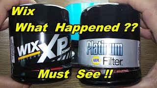 Wix XP Oil Filter Cut Open 51348XP vs Napa Platinum Oil Filter Cut Open 41348 Oil Filter Review [upl. by Anival480]