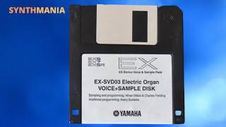 Yamaha EXSVD03 Electric Organ VOICESAMPLE DISK demos [upl. by Mohr750]