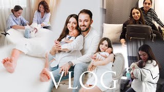 VLOG  BEBEKLİ EVDE İLK GÜNLER  YENİDOĞAN ÇEKİMİ  LOHUSA PSİKOLOJİSİ  BEBEK BAKIM ÇANTASI [upl. by Mima]