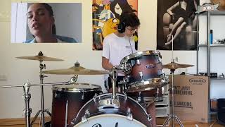 Jorja Smith  on my mind  Drum cover Yoav Klier [upl. by Ciredec250]