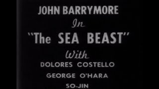 The Sea Beast 1926  1950s ReRelease amp Main Title amp Ending Card quotTitlesquot  WB  1926 [upl. by Berkley507]