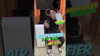 Air purifier 20jt vs 100k experiment airpurifier gadgets lifehacks challenge gaming samasama [upl. by Carley598]