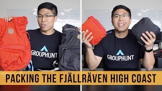 How To Pack The Fjällräven High Coast [upl. by Maible]