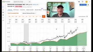 A Quick Way To Analyze Berkshire Hathaway Stock And Determine A Good Buy Price BRKB [upl. by Hanah]