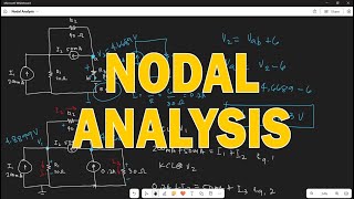 Nodal Analysis  Electric Circuit Analysis [upl. by Sheba896]