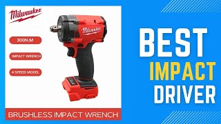 Best Electric Impact Driver  Milwaukee Brushless Cordless Electric Wrench on Aliexpress [upl. by Ahsienauq]