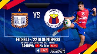 🔴🔵🟡 TOLIMA VS PASTO [upl. by Onairot738]