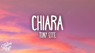 Tony Effe  CHIARA [upl. by Oesile]