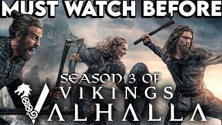 VIKINGS VALHALLA Season 1 amp 2 Recap  Must Watch Before Season 3  Series Explained [upl. by Ormond]