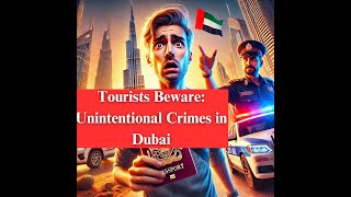 Tourists Beware  Unintentional Crimes in Dubai [upl. by Aiyn808]