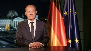 Neujahrsansprache Scholz wirbt um Zuversicht für 2023  AFP [upl. by Orji]