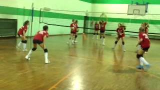 VOLLEYBALL METODOLOGIA PER LALLENAMENTO DELLA DIFESA [upl. by Verdie565]