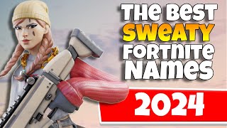 1500 BestCool Sweaty Fortnite GamertagsNames amp Clan Names 2024 Not Taken [upl. by Cyb]