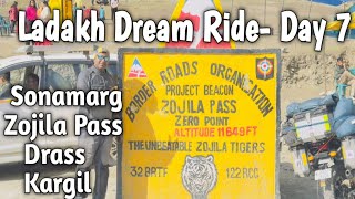 Srinagar to Kargil I Drass I Kargil War Memorial I Ladakh Dream Ride  Day 7 I [upl. by Ecarg647]