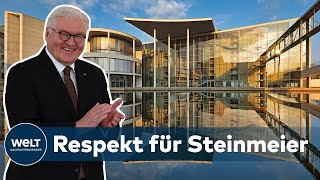 BUNDESVERSAMMLUNG Vor Wahl  Das denken Bürger über Bundespräsident Steinmeier [upl. by Norean825]