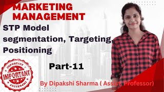 Segmentation Marketing management STP model [upl. by Lehplar528]