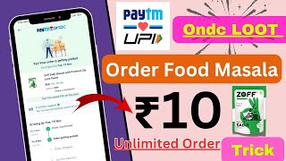 Paytm ₹10 ONDC Grocery Loot 😍  Paytm Grocery Masala Loot [upl. by Shull]