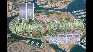 Top 15 Things To Do In Agde France [upl. by Namyl]