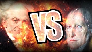 Hegel vs Schopenhauer Pesos pesados de la filosofía alemana [upl. by Ahsekat440]