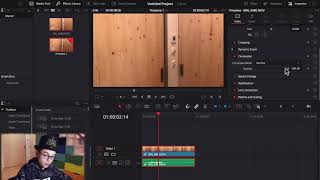 Stabilize a shaky video in DaVinci Resolve [upl. by Fianna560]