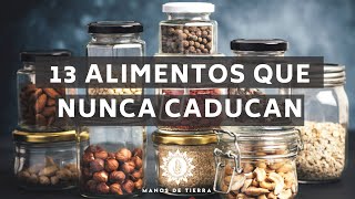 13 Alimentos Que Nunca Caducan Y Que Debes Tener Almacenados Para Cualquier Emergencia [upl. by Karla573]