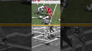 HUGE Targeting Hit in Baylor vs Utah 😬 collegefootball football cfb [upl. by Loggia]