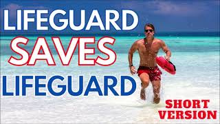 Lifeguard Saves Fellow Lifeguard Rescue Audio Friends To More [upl. by Rojam]