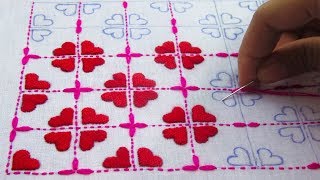 Hand EmbroideryNakshi Kantha Design Tutorialনকশী কাথা সেলাইনকশী কাথার ডিজাইনCrafts amp Embroidery [upl. by Godred]