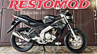 RESTORASI amp MODIFIKASI❗️Yamaha Vixion Old 150 Makin Ganteng [upl. by Ashlee]