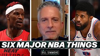 An NBA 6Pack Heat Culture In Trouble AllStar Game Fixes amp Much More  The Bill Simmons Podcast [upl. by Rendrag]