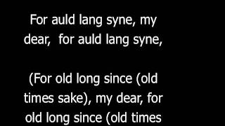 Auld Lang Syne Dougie MacLean With LyricsEnglish Translation12312023 update in description [upl. by Dollar]