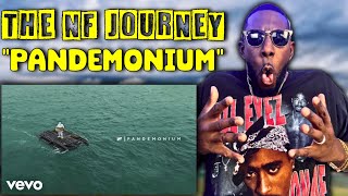 THE NF JOURNEY  RETRO QUIN REACTS TO NF  NF quotPANDEMONIUMquot REACTION [upl. by Ahtenak]