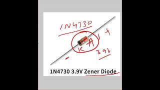 1n4730 zener diode ytshorts electroniccomponent [upl. by Tnafni]