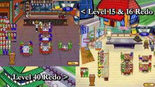 Lets Play Diner Dash 2 Restaurant Rescue 24  Expert Score DING [upl. by Ecirpac]