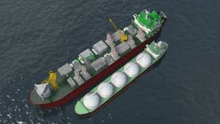 Floating natural gas platform FLNG explained [upl. by Saeger]