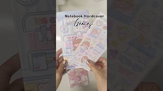 Notebook Hardcover Sticker Grid notebook notebookgrid notebooksticker jurnal shortsvideo [upl. by Dugan]