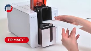 Evolis Primacy 1  Advanced printer cleaning [upl. by Suixela]