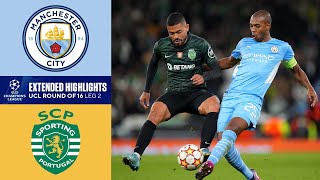 Man City vs Sporting CP Extended Highlights  UCL Round of 16  Leg 2  CBS Sports Golazo [upl. by Ailegra]