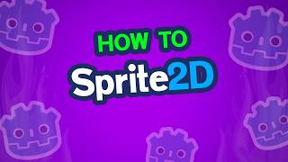 How to use Sprite2D in Godot Tutorial [upl. by Ecnerrat76]