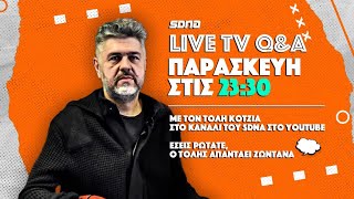 Νέο tv show άλλα κόλπα Απόψε 2330 εσείς και ο Κοτζιάς κάνετε εκπομπή [upl. by Eilsil]