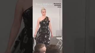 Walked for haute couture Fashion Designer Recognized by Vogue Business  Evan Hirsch in NYFW24 [upl. by Idnew171]