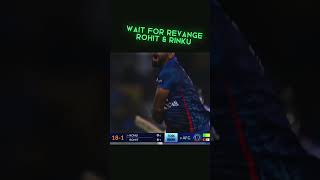 Rinku amp rohit revange 😈 shorts cricket viralshorts [upl. by Farlee759]