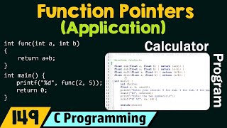 Application of Function Pointers in C [upl. by Audun436]