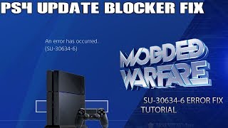 PS4 Update Error Fix SU306346 [upl. by Joseph]