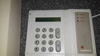 Aritech Advisor 62 intruder alarm panel [upl. by Carny]