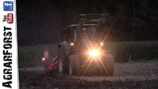 HIRSCH RÖHRT DURCH DIE NACHT  JD 6620 bei der Bodenbearbeitung [upl. by Hazlip]